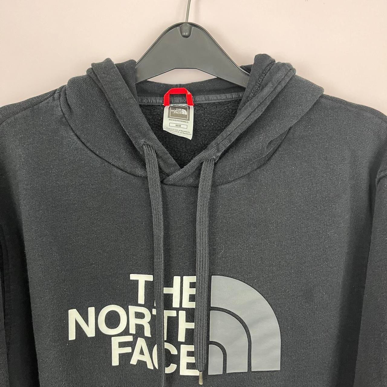 2000s The North Face Graphic Activewear Sport Hoodie - Black