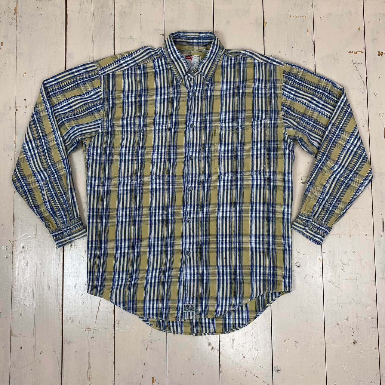 1990s Vintage Levi's Striped Flannel Shirt