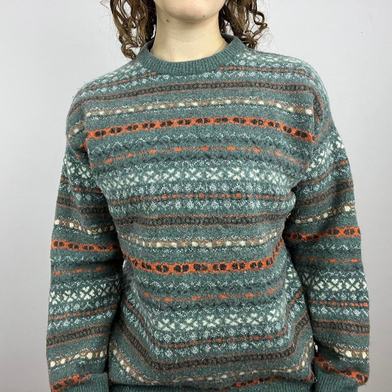 1980s Knitted Woollen Sweater