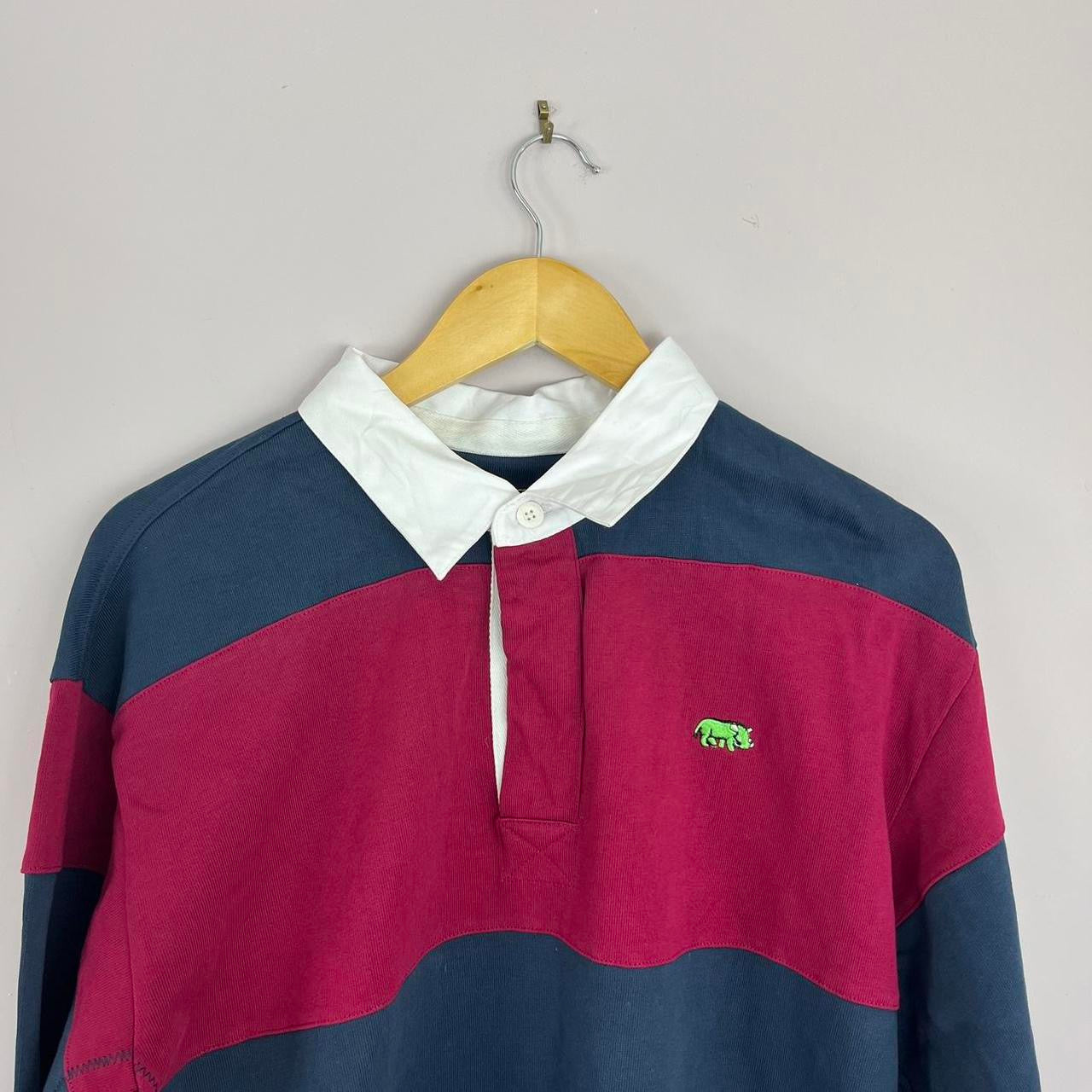 1990s Warthog Striped Rugby Shirt