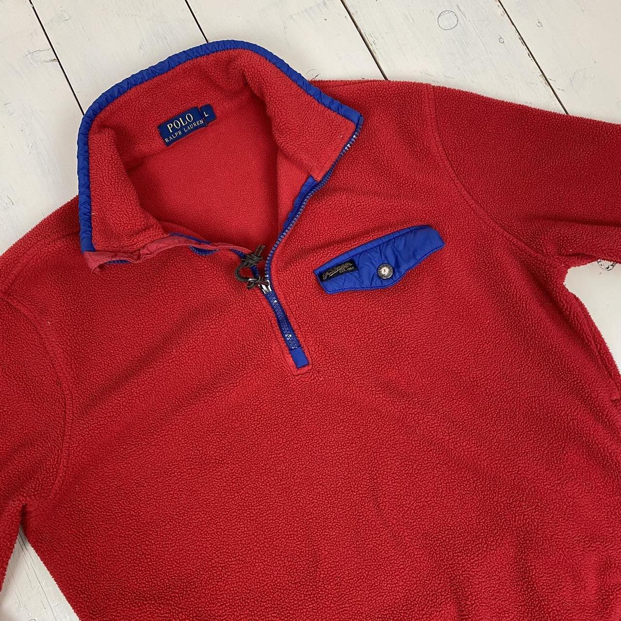 1990s Ralph Lauren Polo Quarter Zip Fleece