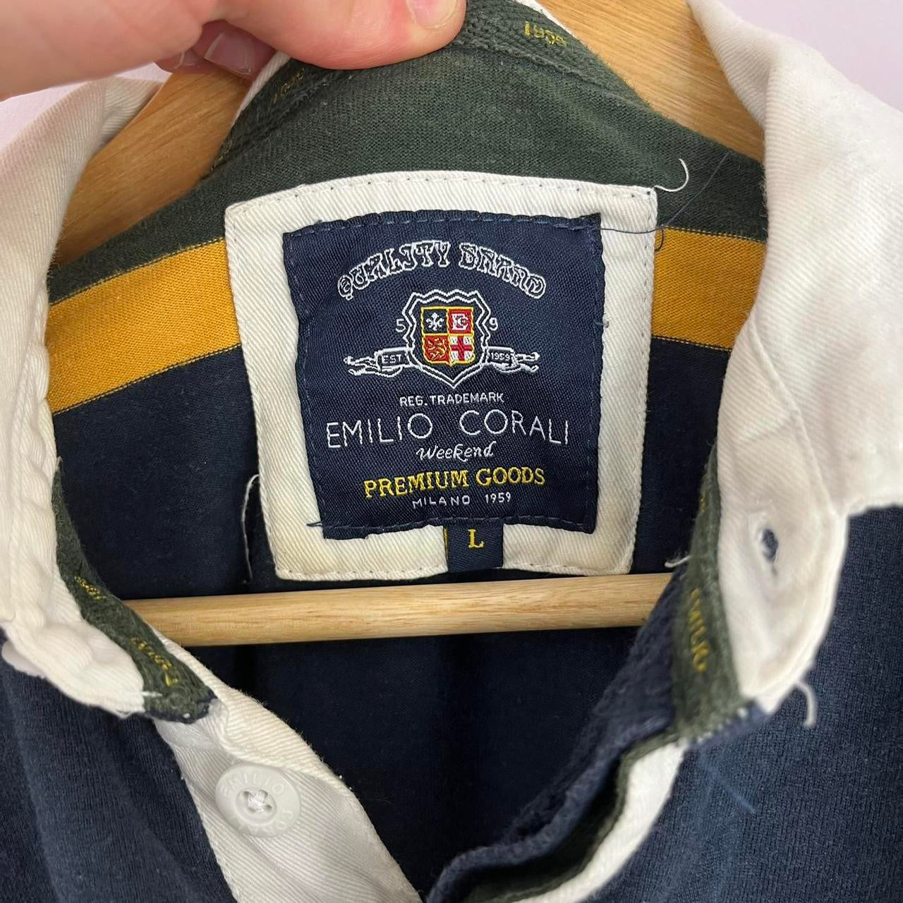 1990s Emelio Corali Rugby Shirt