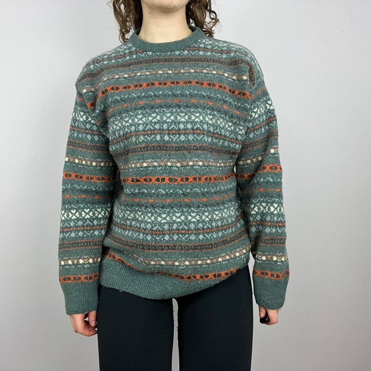 1980s Knitted Woollen Sweater