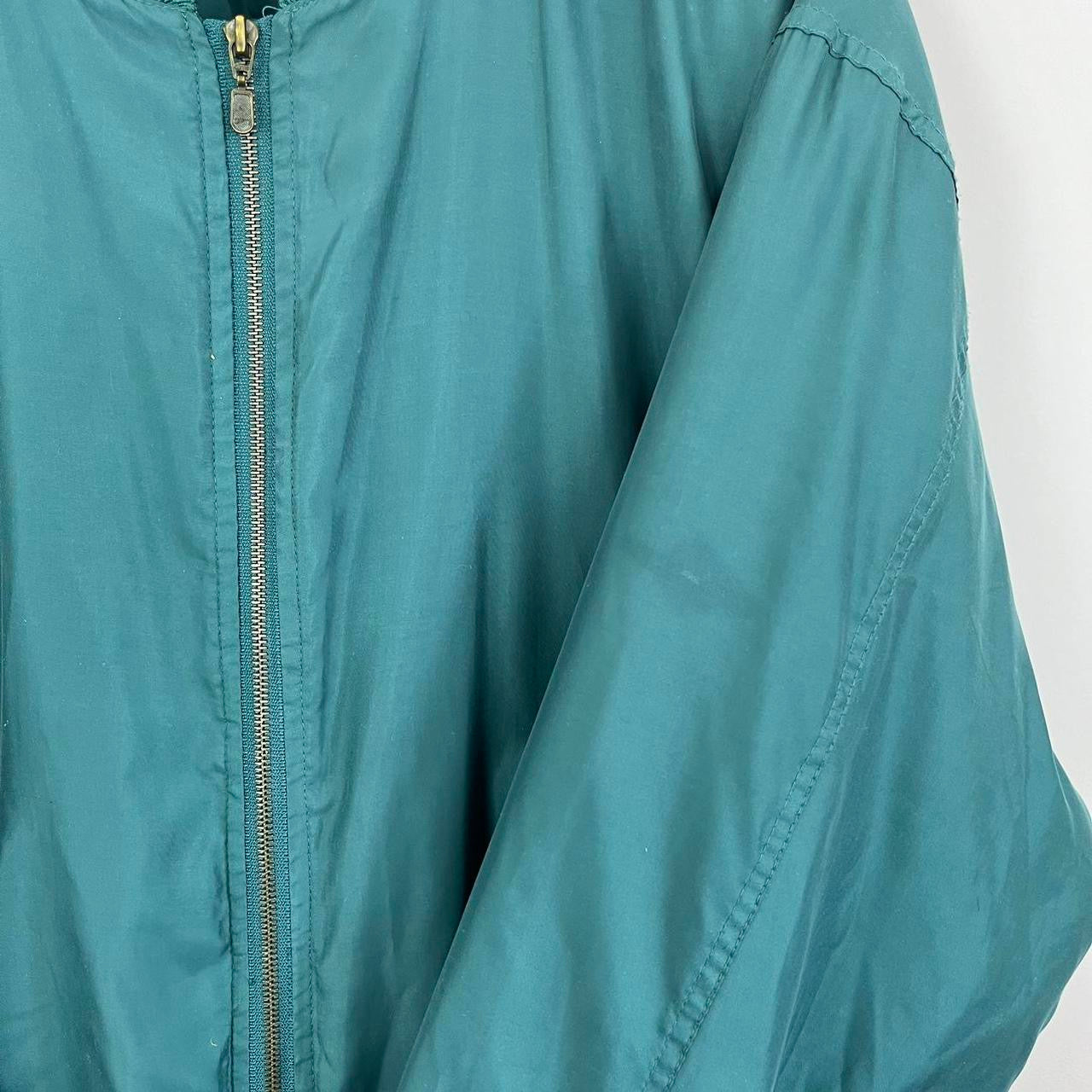 1990s Faux Silk Bomber Jacket