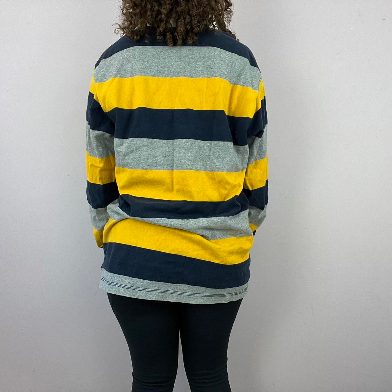 1990s Old Navy Striped Rugby Shirt