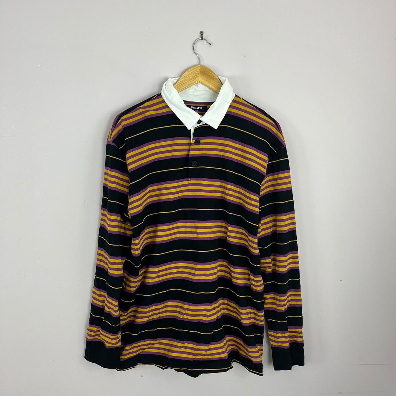 2000s RSQ Striped Rugby Shirt