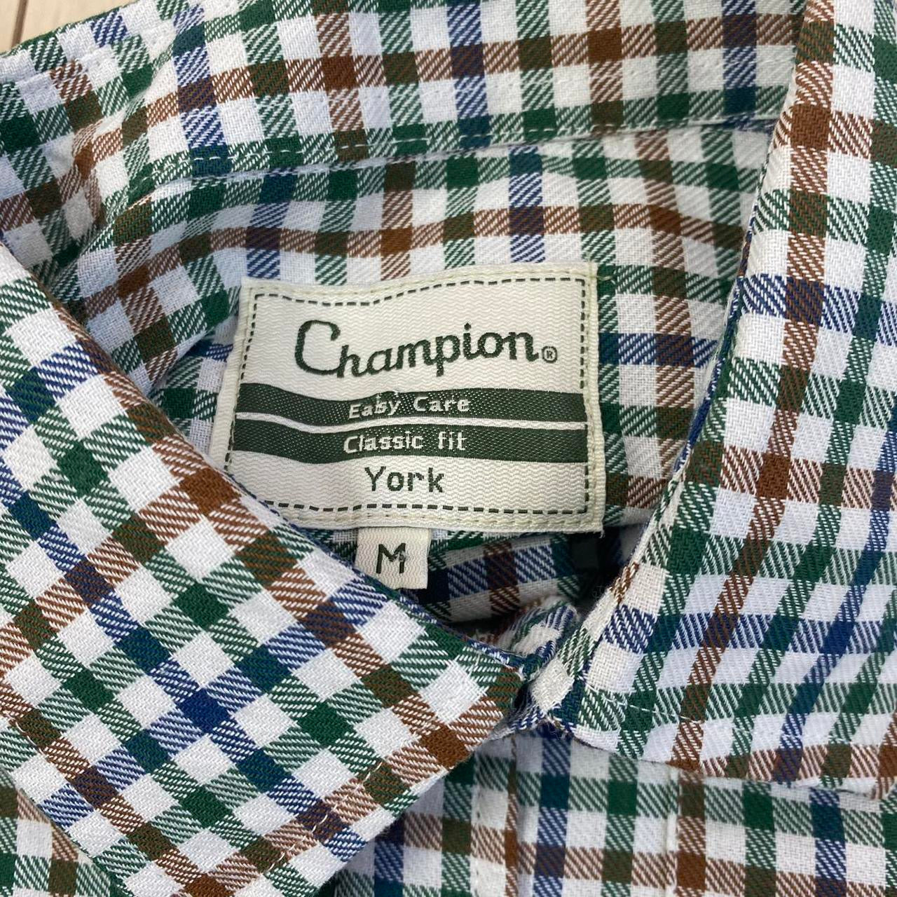 1990s Vintage Chequered Flannel Shirt - Green