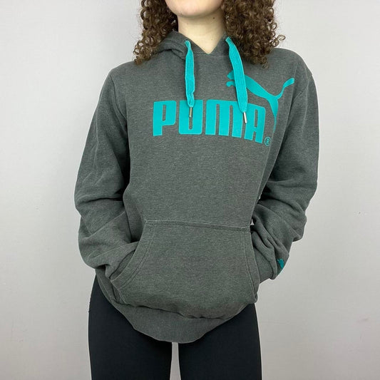 2000s Puma Graphic Activewear Sport Hoodie