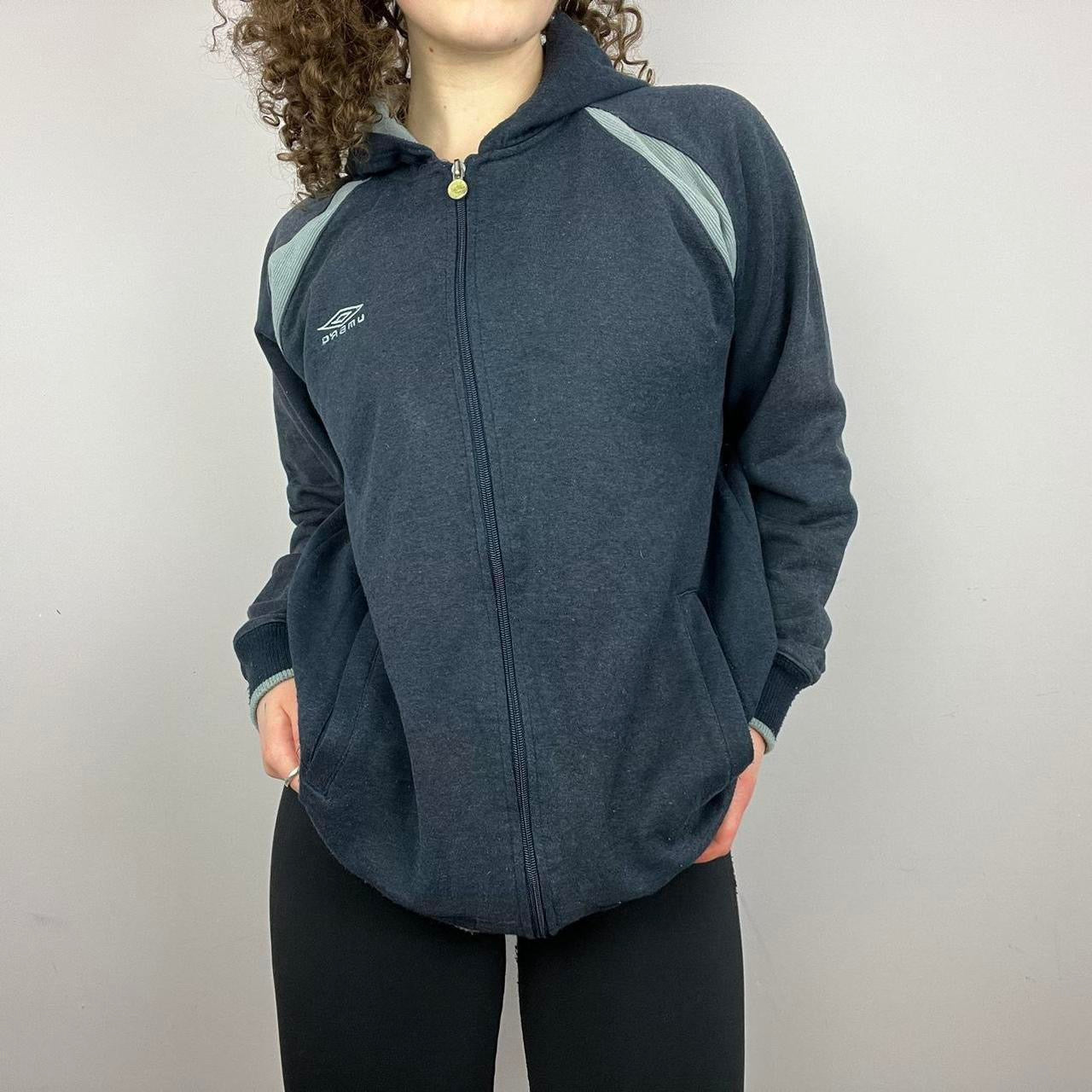 2000s Umbro Activewear Sport Zip Hoodie