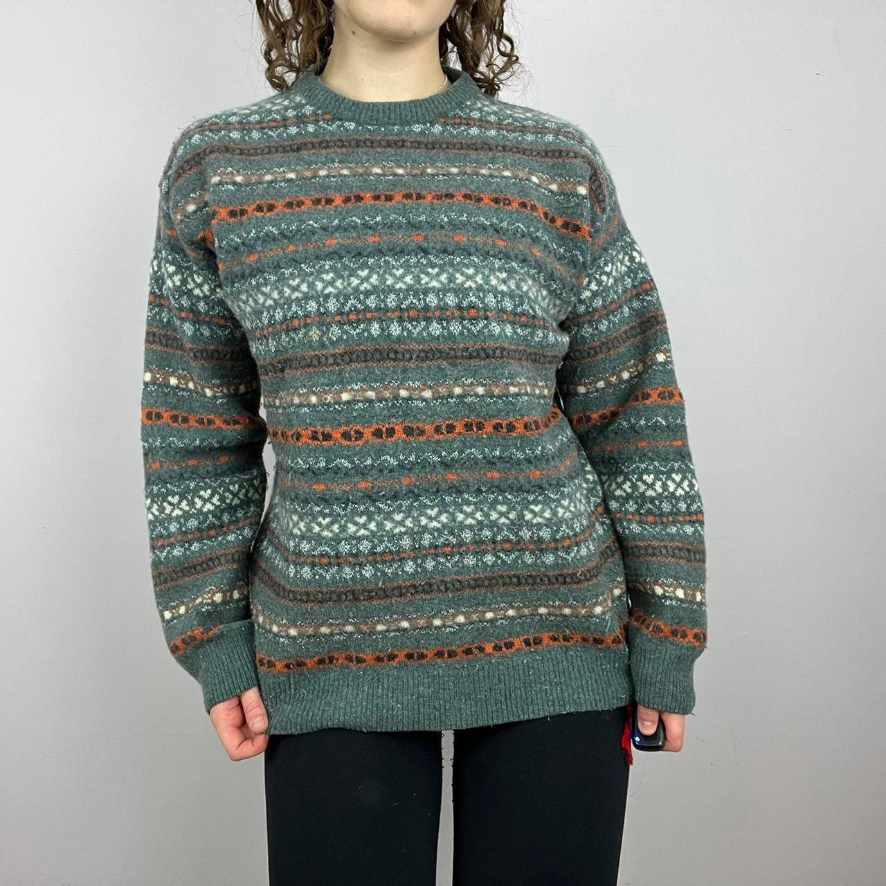 1980s Knitted Woollen Sweater