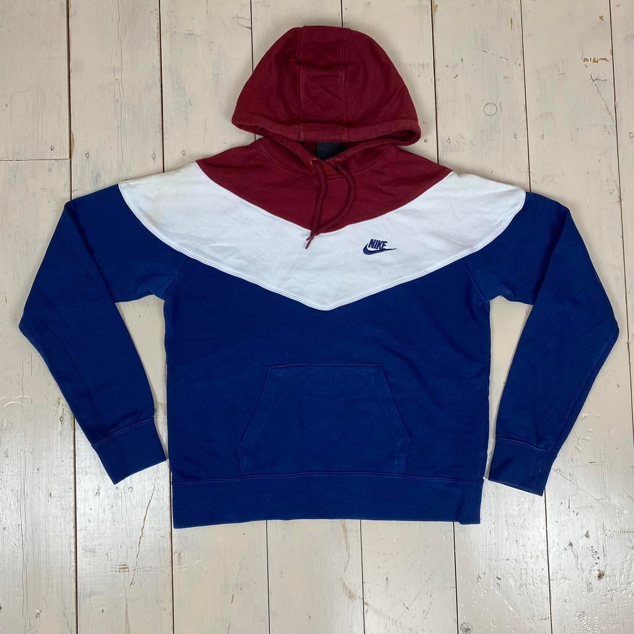 2000s Nike Tricolour Activewear Hoodie